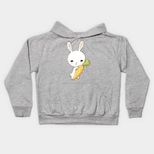 Bunny Carrot 2 Kids Hoodie